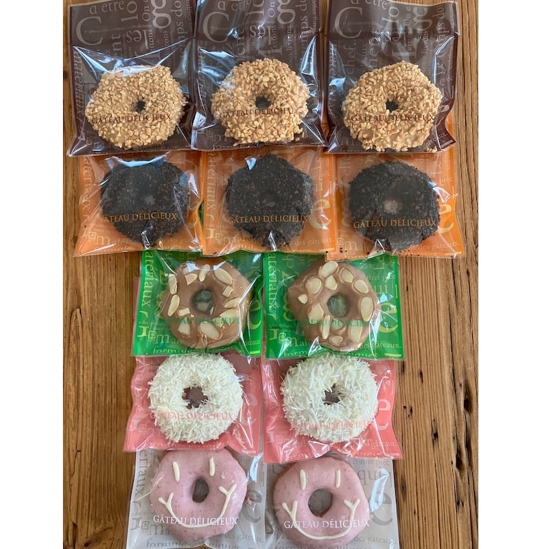 5種類のフレーバーをお楽しみいただけます♪