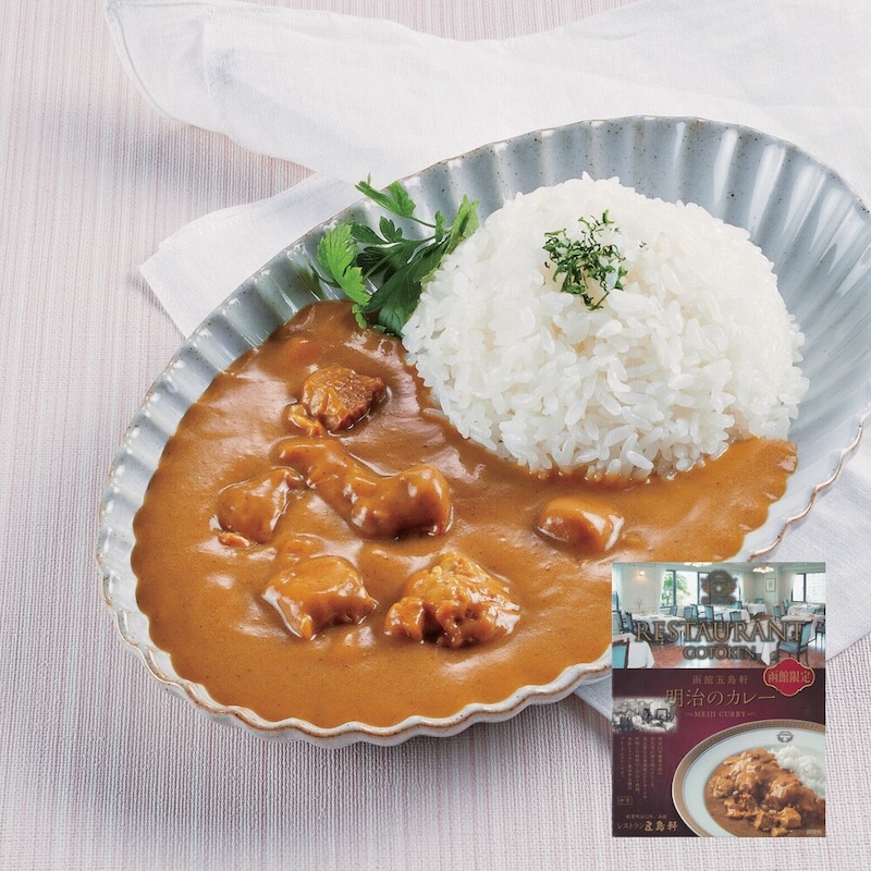明治のカレー調理イメージ　※ごはんは付きません