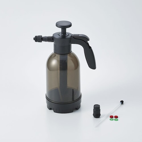 水が出ない場所でも使えるポンプ式ジェット泡洗浄クリーナー＜２L＞