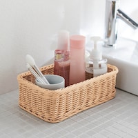 S／水で洗えるので洗面所周りでも使えます