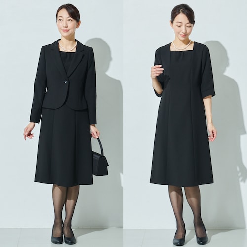 通年OKな2点セット【喪服・礼服】
