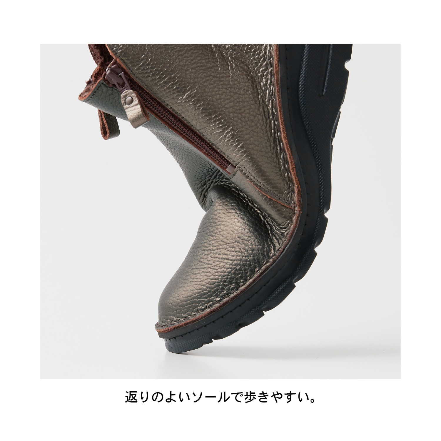 新品✨タグ付き♪定価21,780円 　暖かいボア牛革ブーツ　 大特価‼️B’sshop