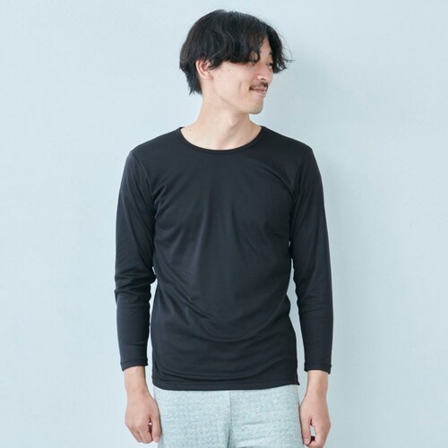 【12月5日セール追加】 メンズ防風透湿長袖インナー（BREEZE/TEX）