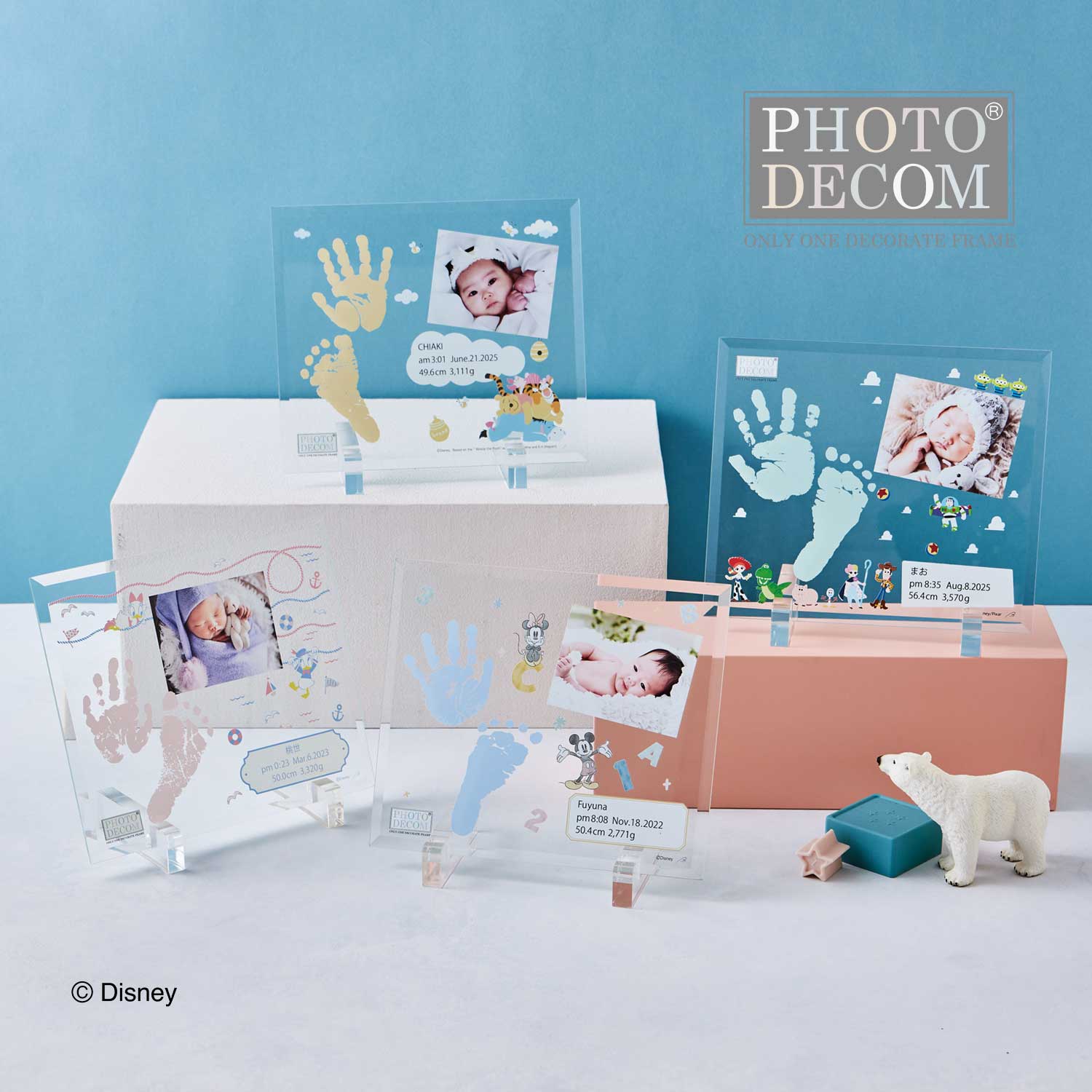 【ディズニー/Disney】クリアガラス手形足形メモリアル お仕立券 【名入れ対応】(選べるキャラクター) 【ディズニー/Disney】クリアガラス手形足形メモリアル お仕立券 【名入れ対応】(選べるキャラクター)