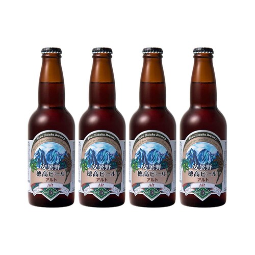 【秋の贈りものキャンペーン対象】 信州安曇野 穂高のクラフトビール４本セット