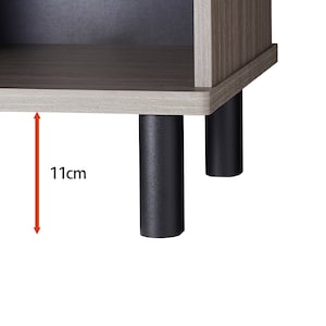 脚部の高さは11cm