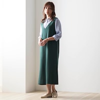 モデルの身長は170cm、着用サイズロング丈Ｍ