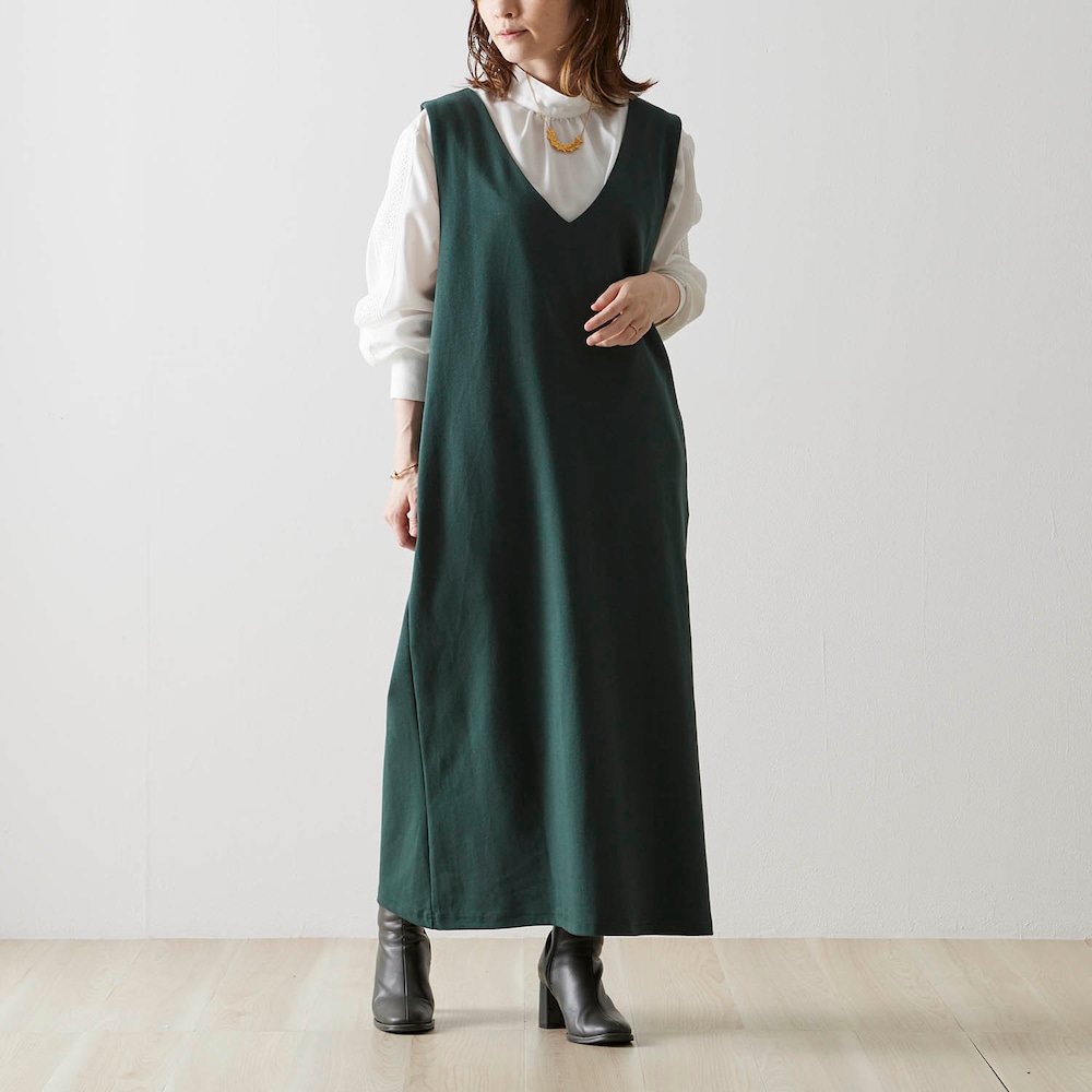 スタッフ身長152cm／M（ロング丈）