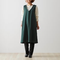 スタッフ身長156cm／M（ミディアム丈）