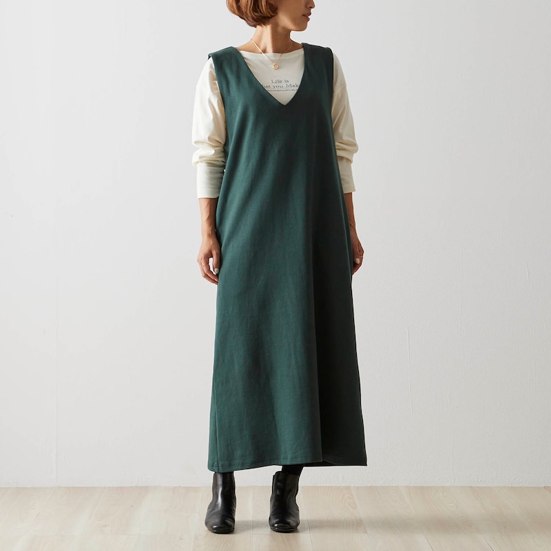 スタッフ身長156cm／M（ロング丈）