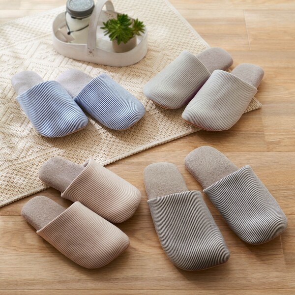 【ベルメゾン】家族で揃えられるサイズが豊富な洗えるみんなスリッパ