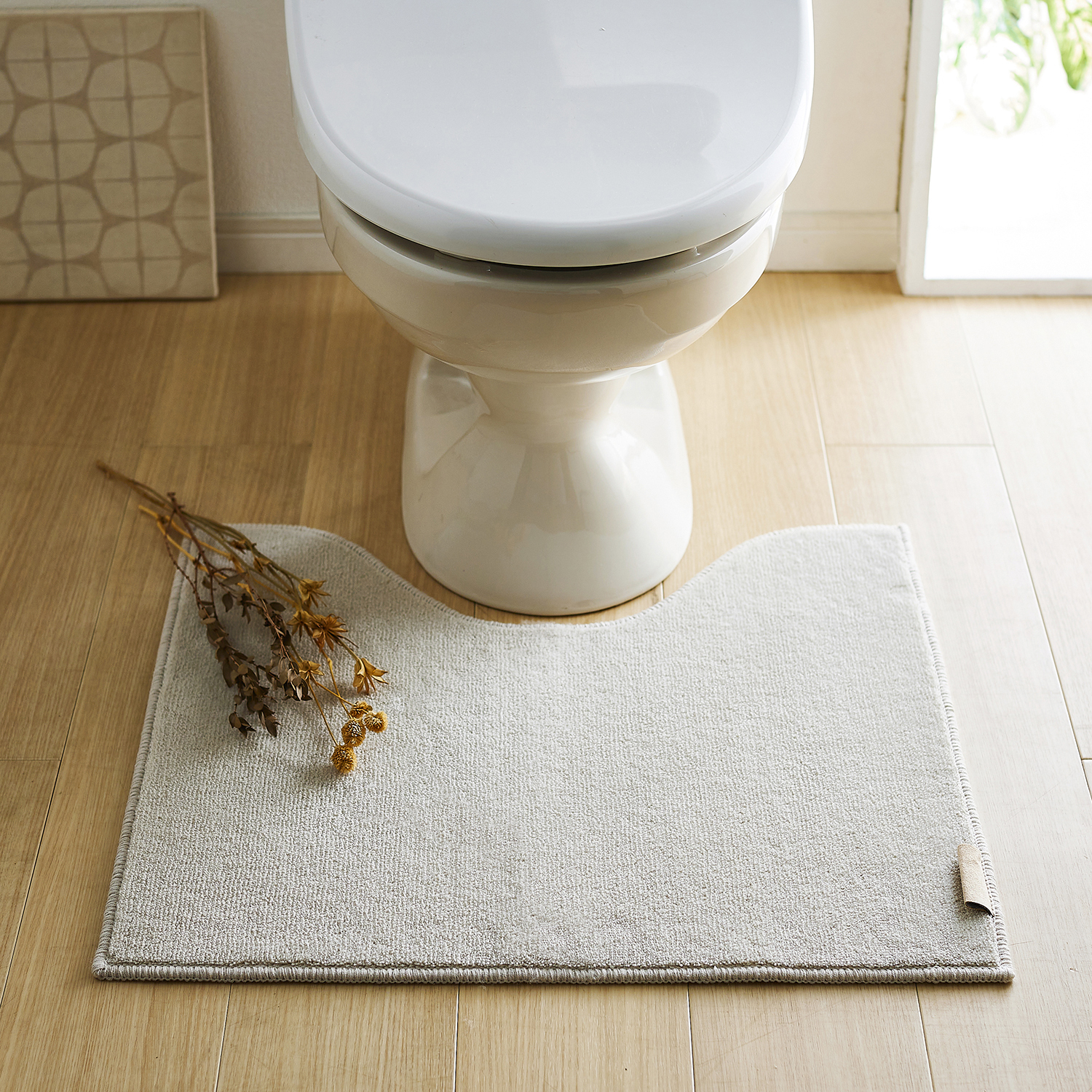 【ベルメゾン】30日間洗わなくても臭いにくいサイズ豊富な抗菌防臭・消臭トイレマット