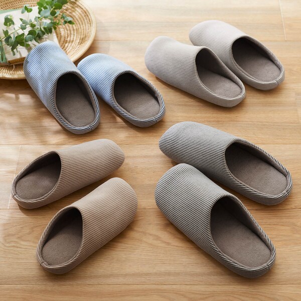 【ベルメゾン】家族で揃えられるサイズが豊富な洗えるみんなルームシューズ