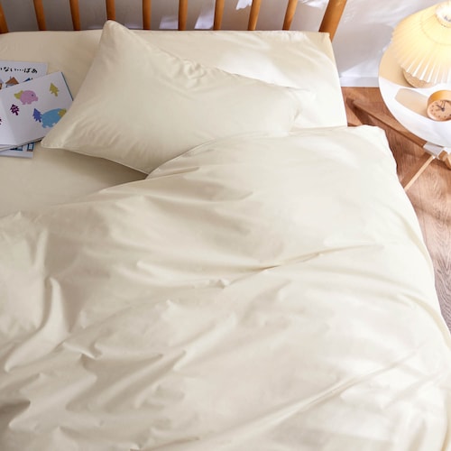 ダニを通しにくい綿素材を使った掛け布団カバー ＜シングル／セミダブル／ダブル＞（BELLE MAISON DAYS）