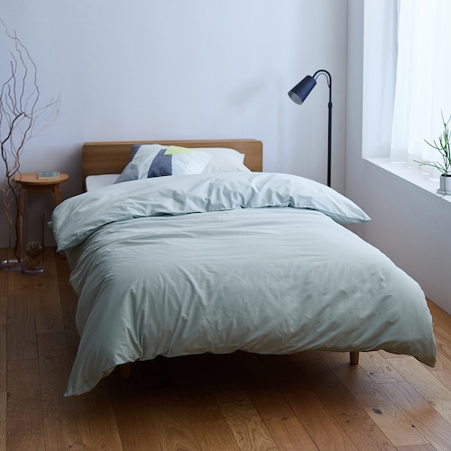 ダニを通しにくい綿素材を使った掛け布団カバー ＜シングル／セミダブル／ダブル＞（BELLE MAISON DAYS）