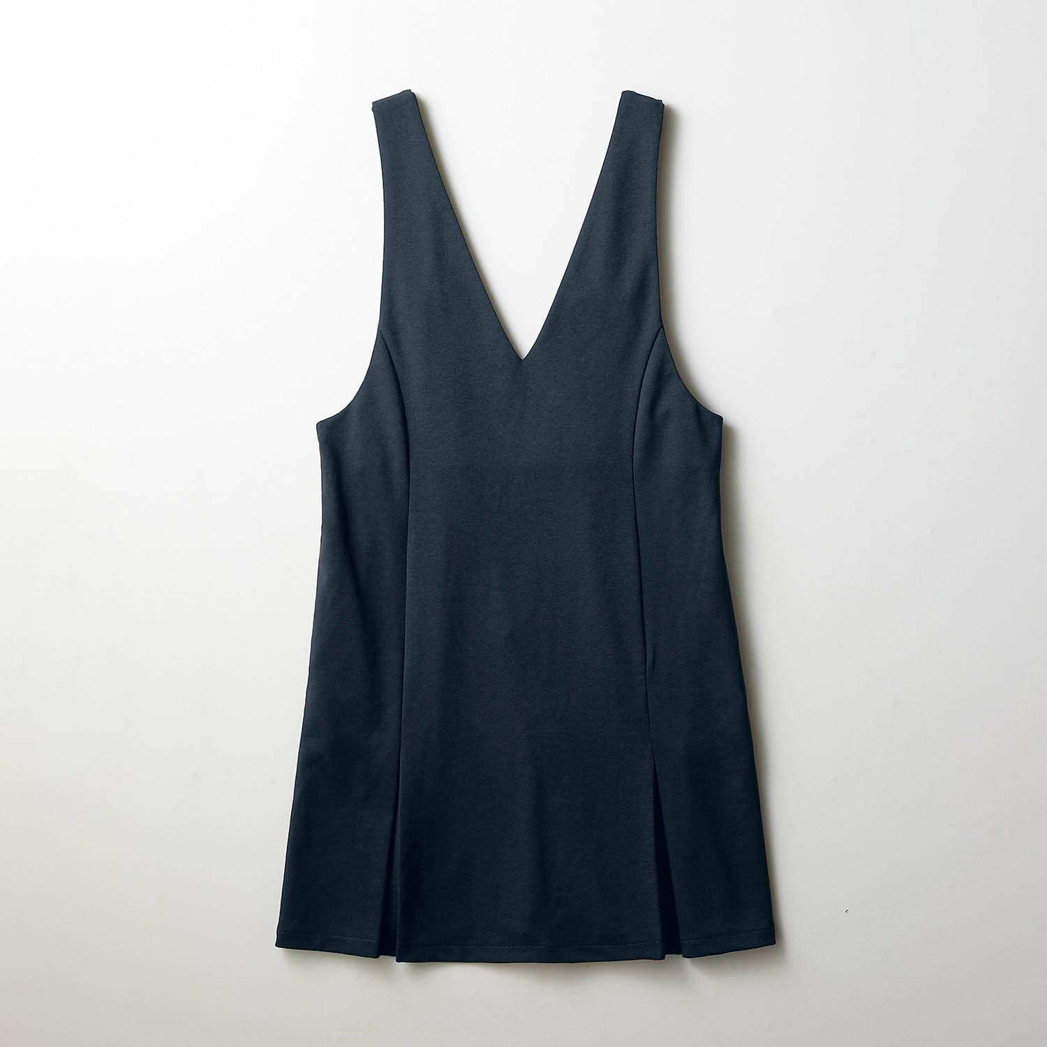 【パペル ラピス/Papel lapiz】なめらかタッチバックジップVネックジャンスカ 【子供服】