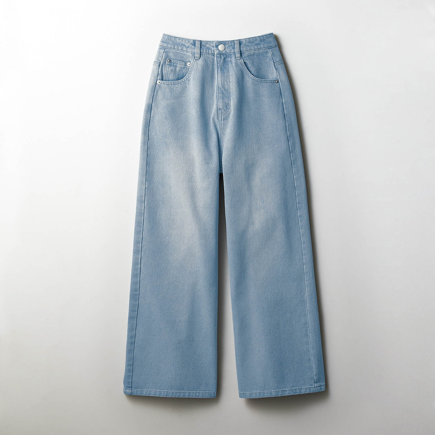 バギーデニムパンツ(ウエスト調節可) 【子供ズボン】 バギーデニムパンツ(ウエスト調節可) 【子供ズボン】