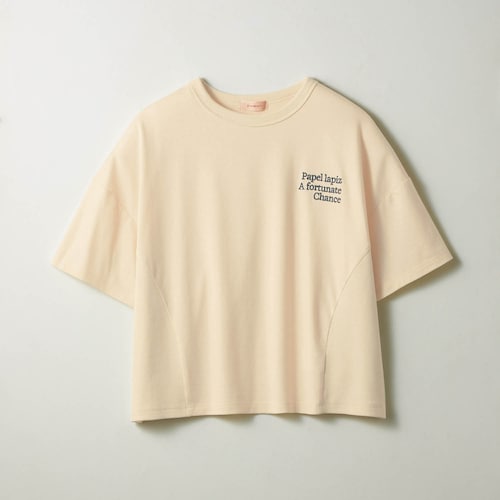 プチプラ！サイドリブ切換え綿素材半袖Ｔシャツ 【子供服】
