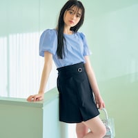 ブラック／モデル身長160cm・サイズJ-M