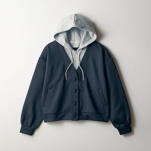 ブラック×杢グレー