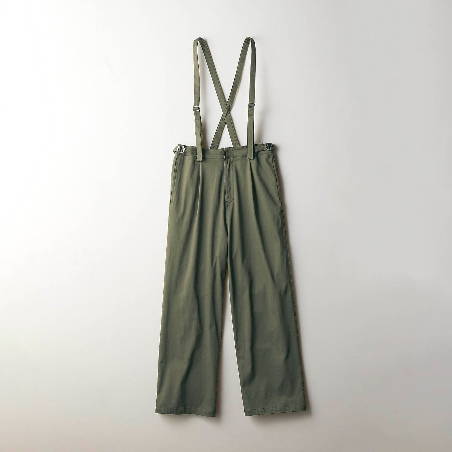 【STANDARD me】取り外しできるサス付き2WAYやわらかワイドパンツ(ウエスト調節可) 【子供ズボン】