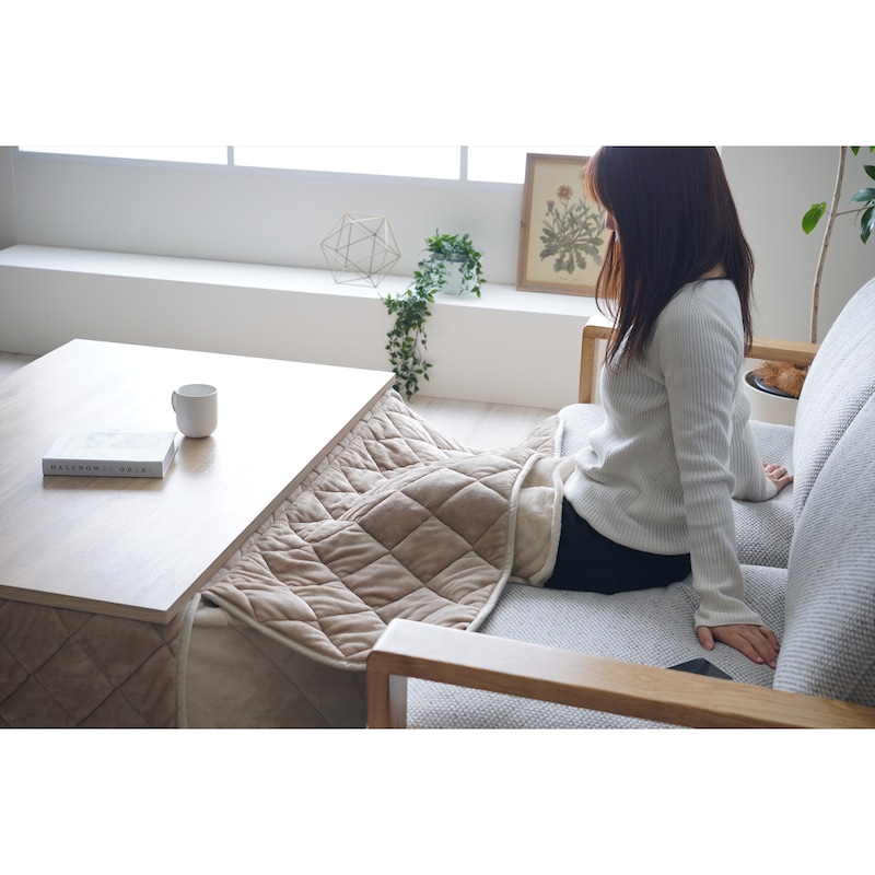 ソファーで過ごすときも使用することができます。