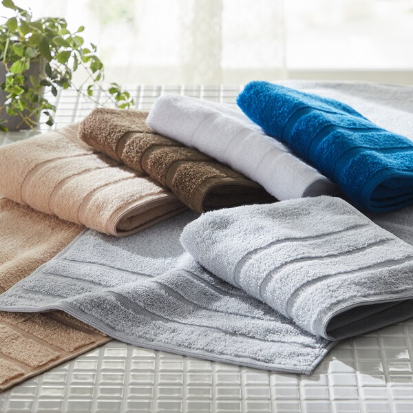 【ベルメゾン】エーゲ海産コットンの甘撚りタオル