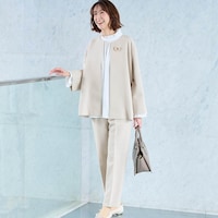 モデル身長169cm／M・股下68cm ※写真は撮影用のため股下＋6cmになります。