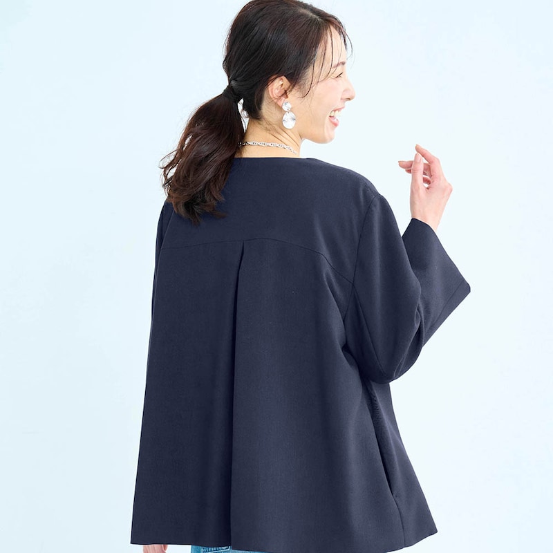 モデル身長173cm／M・股下68cm ※ジャケットのみ着用