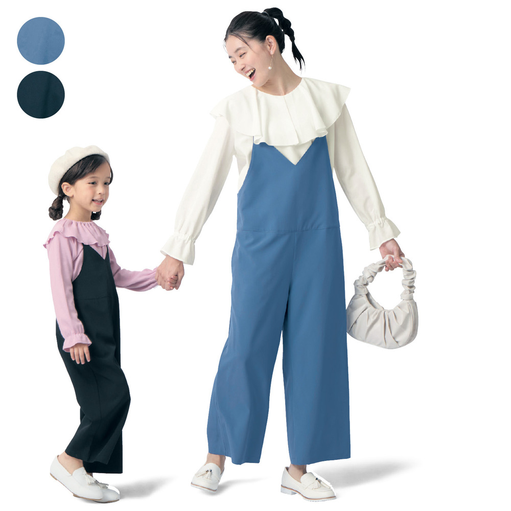 【ベルメゾン】【7月2日までお得】 親子でリンクバックリボンレディースキャミサロペット