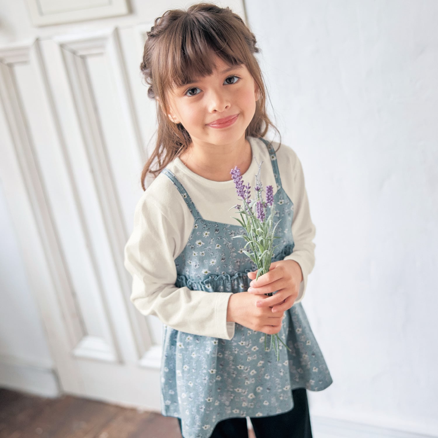 キャミドッキングカットソー長袖Tシャツ 【子供服】(ジータ/GITA)｜通販のベルメゾンネット