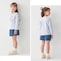 ネイビー／モデル身長111cm・110サイズ着用