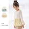 肩フリル花柄切替えチュニック 【子供服 長袖】