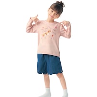 ライトピンク（ユニコーン）／モデル身長111cm・サイズ110