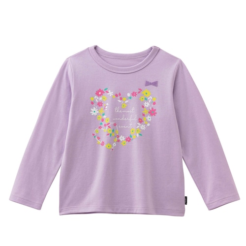 名札ココ選べるプリント長袖Ｔシャツ 【子供服】