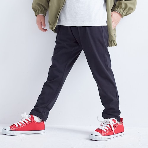 【保育園服】ハンカチポッケのびるんゆるっと１０分丈レギンスパンツ 【子供ズボン】