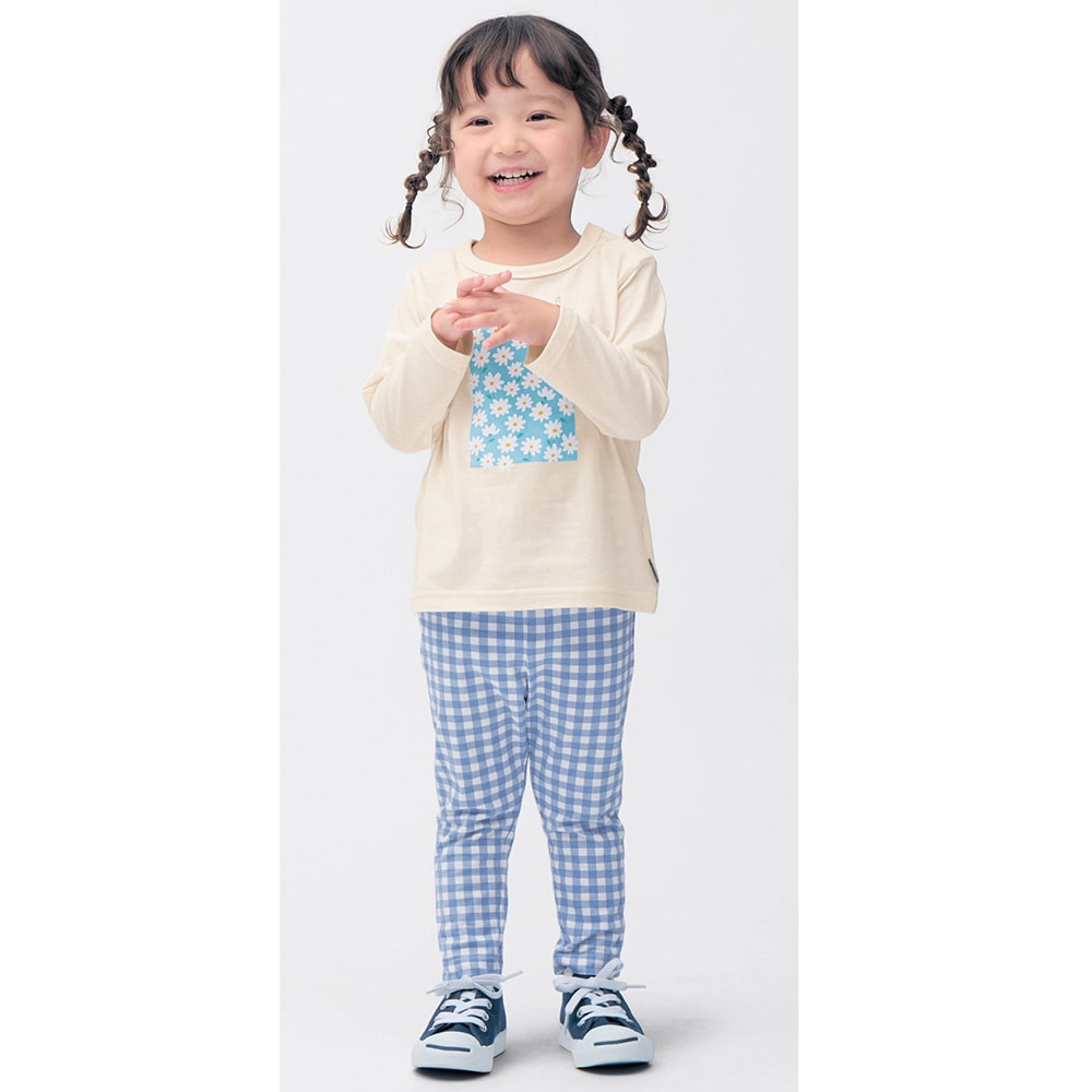保育園服】ワクワクプリントの長袖Tシャツ5枚セット 【子供服
