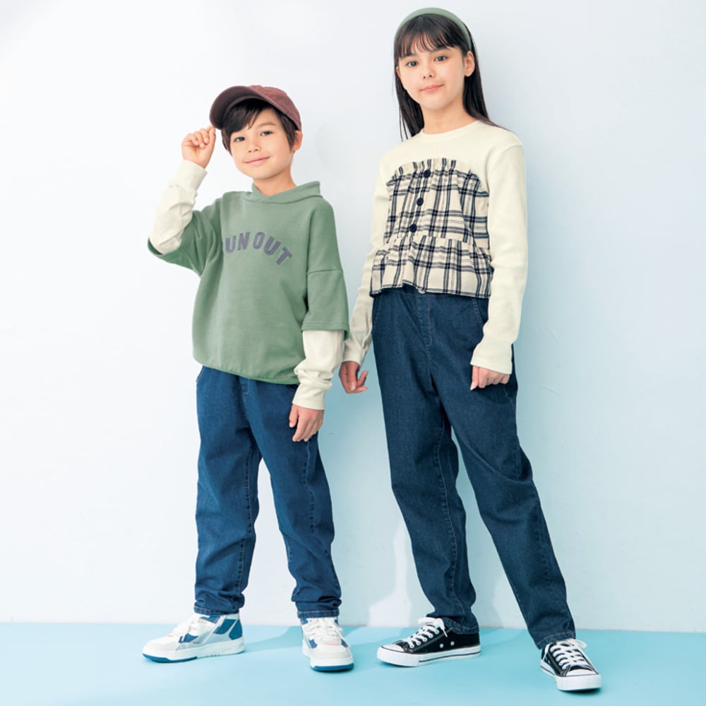 左)ブルー／120cm・130、右)ネイビー／139cm、140