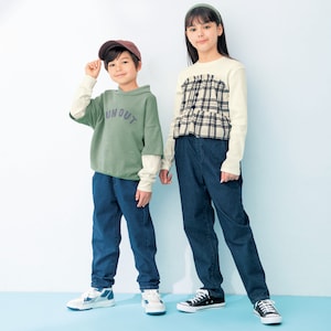 左)ブルー／120cm・130、右)ネイビー／139cm、140