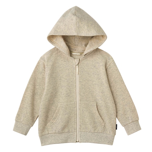 フードが取り外しできる裏毛パーカ 【子供服】