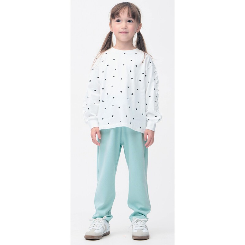 アクアグリーン／モデル身長110cm・サイズ110