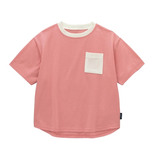 名札ココ胸ポケット付き半袖Ｔシャツ 【子供服】