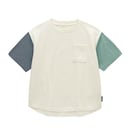 オフホワイト×グレー×スモークグリーン