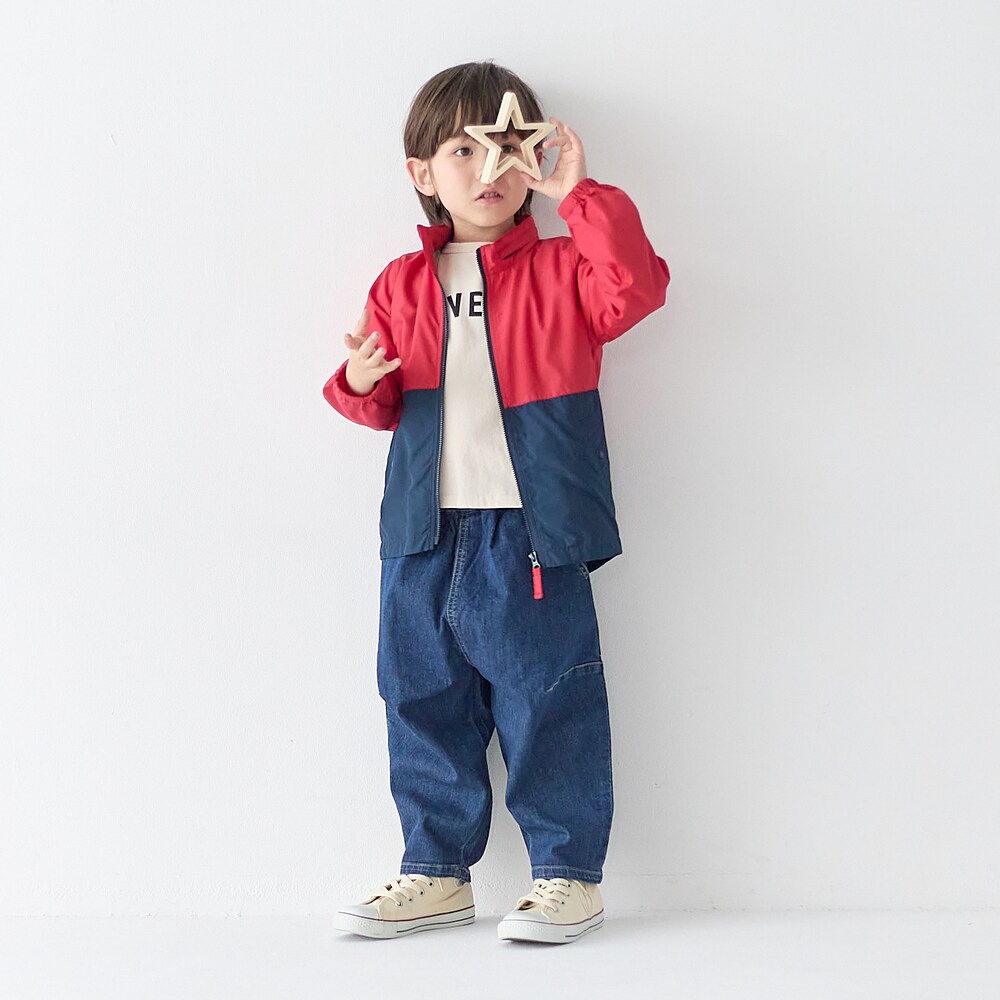 ブルー／モデル身長107cm・110サイズ着用