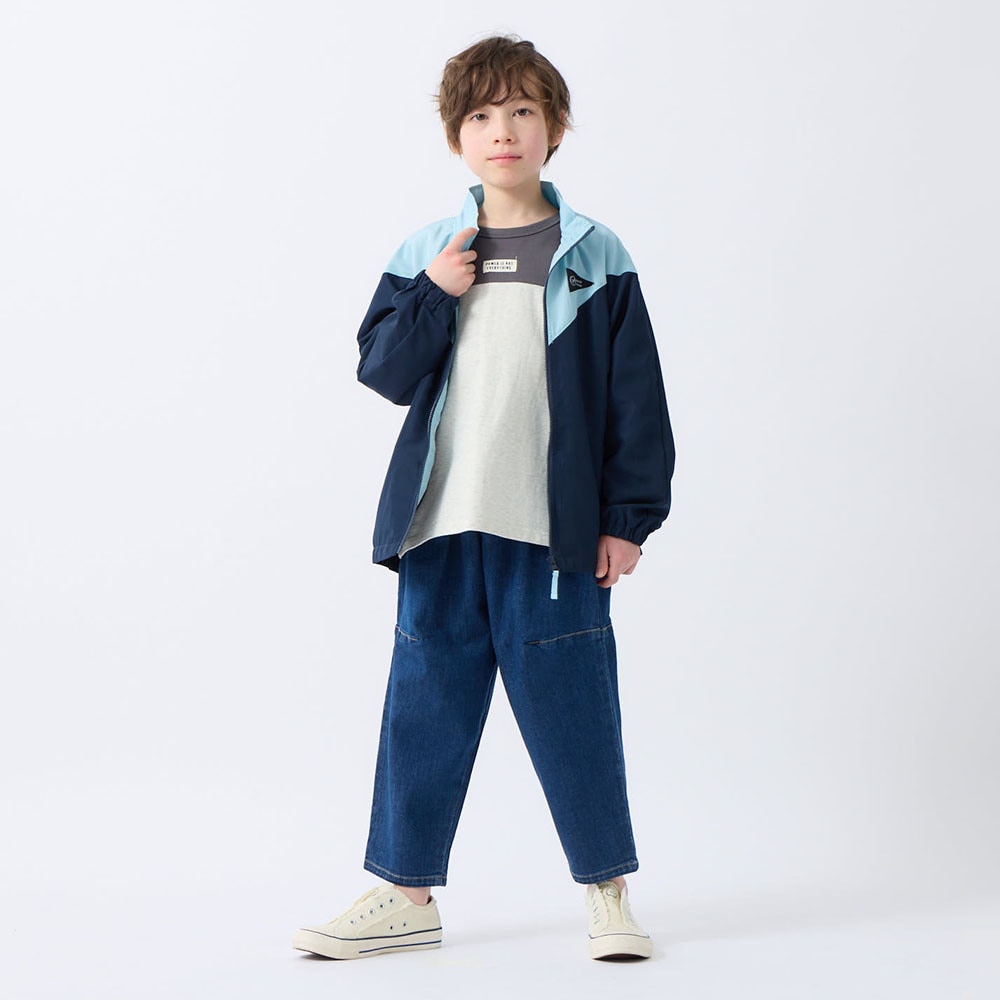 ブルー／モデル身長126cm・130サイズ着用