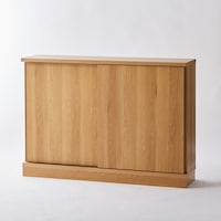 ナチュラル／板扉・幅120cm