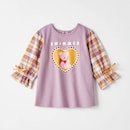 スモーキーラベンダー×ラベンダー系チェック