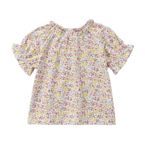 襟ギャザー半袖Ｔシャツ 【ベビー服】