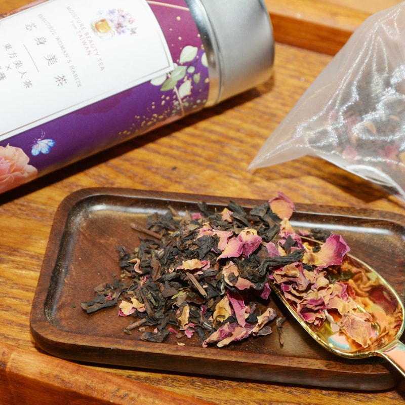東方美人茶×薔薇