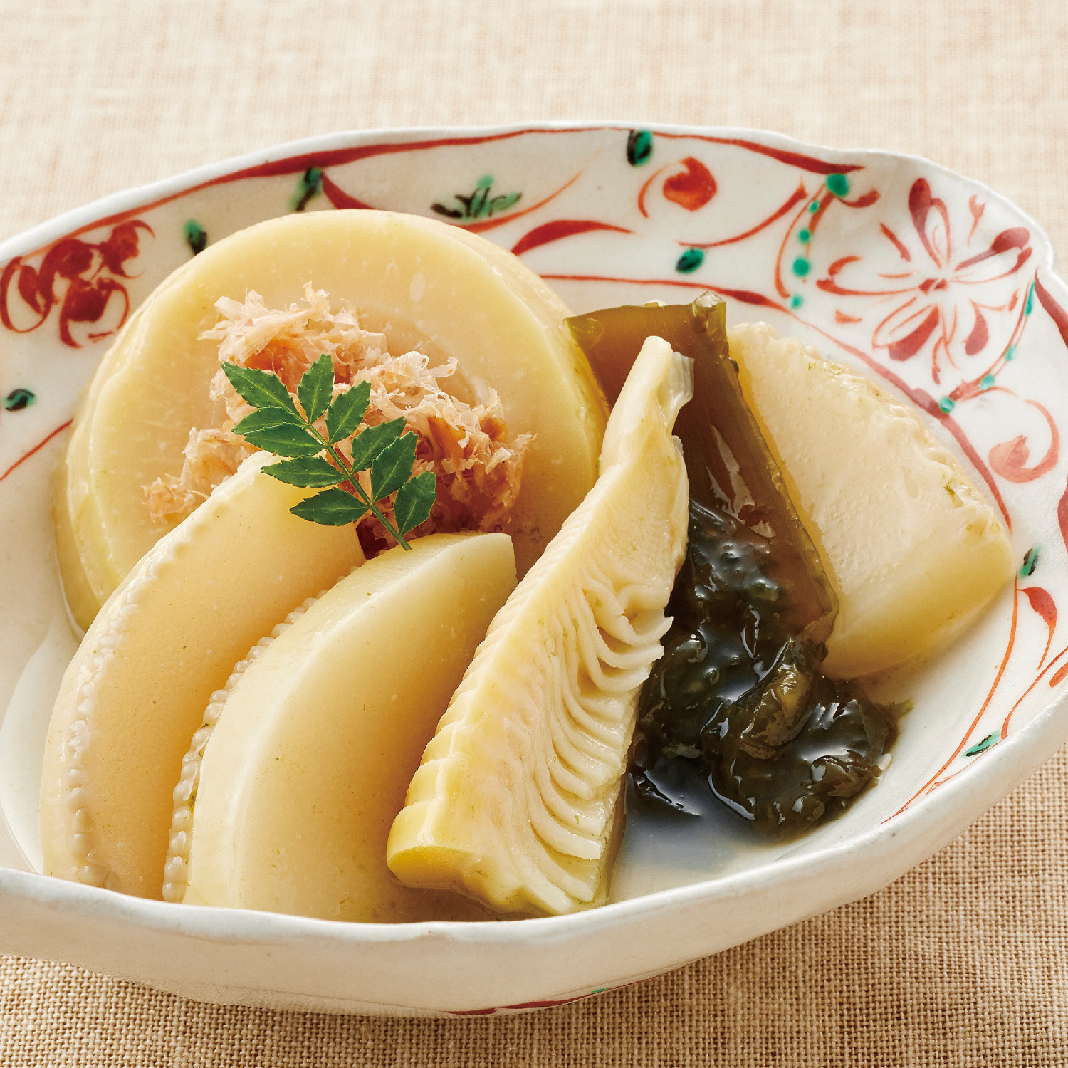 【ベルメゾン】京たけのこ若竹煮 210g×5袋